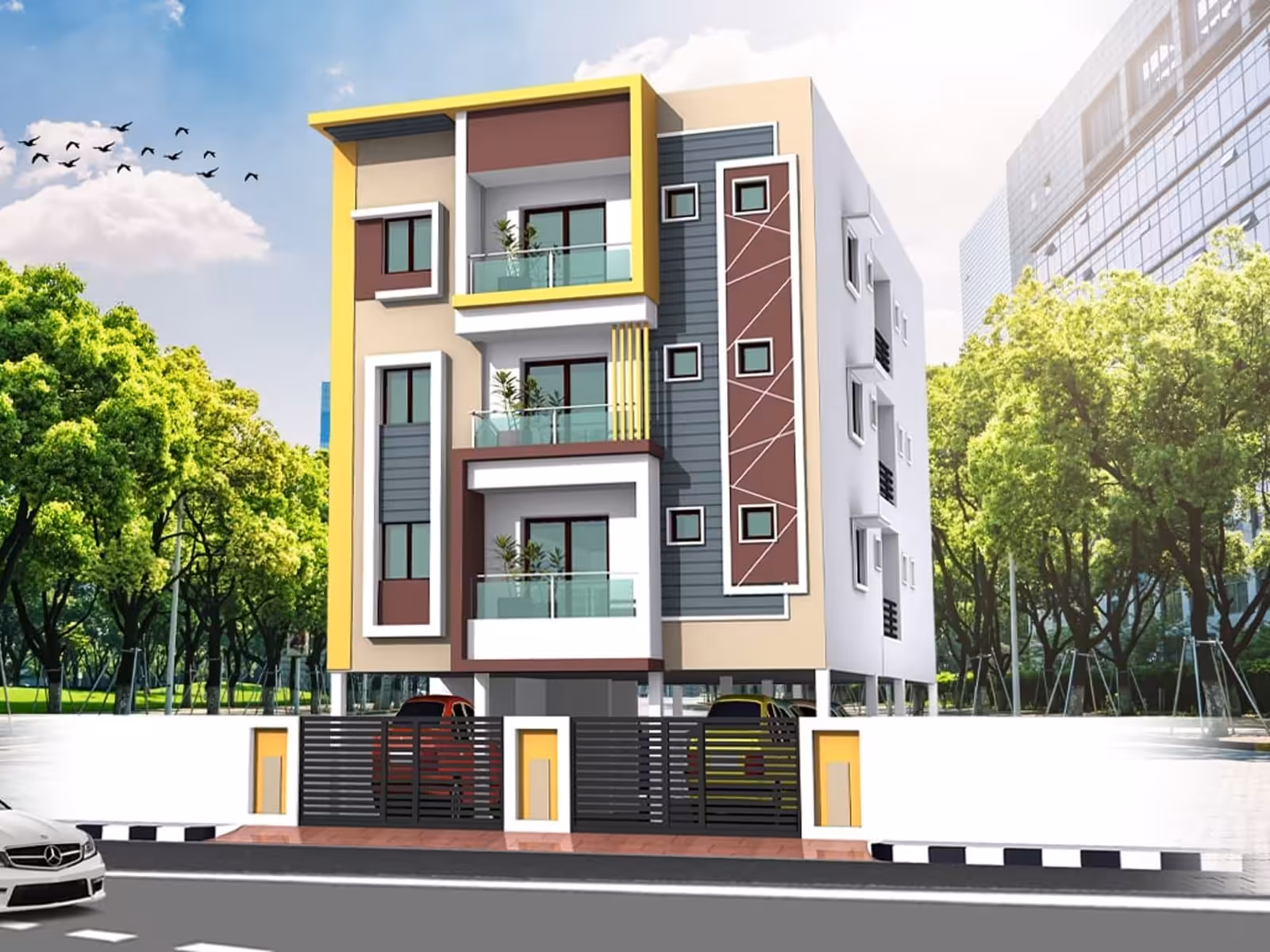 Lucas Apartment, Pammal – view 3