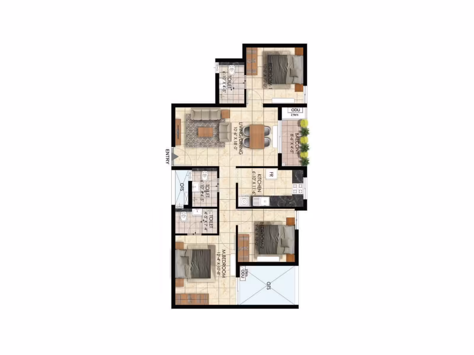 Newry Adora, Thirumullaivoyal – view 13