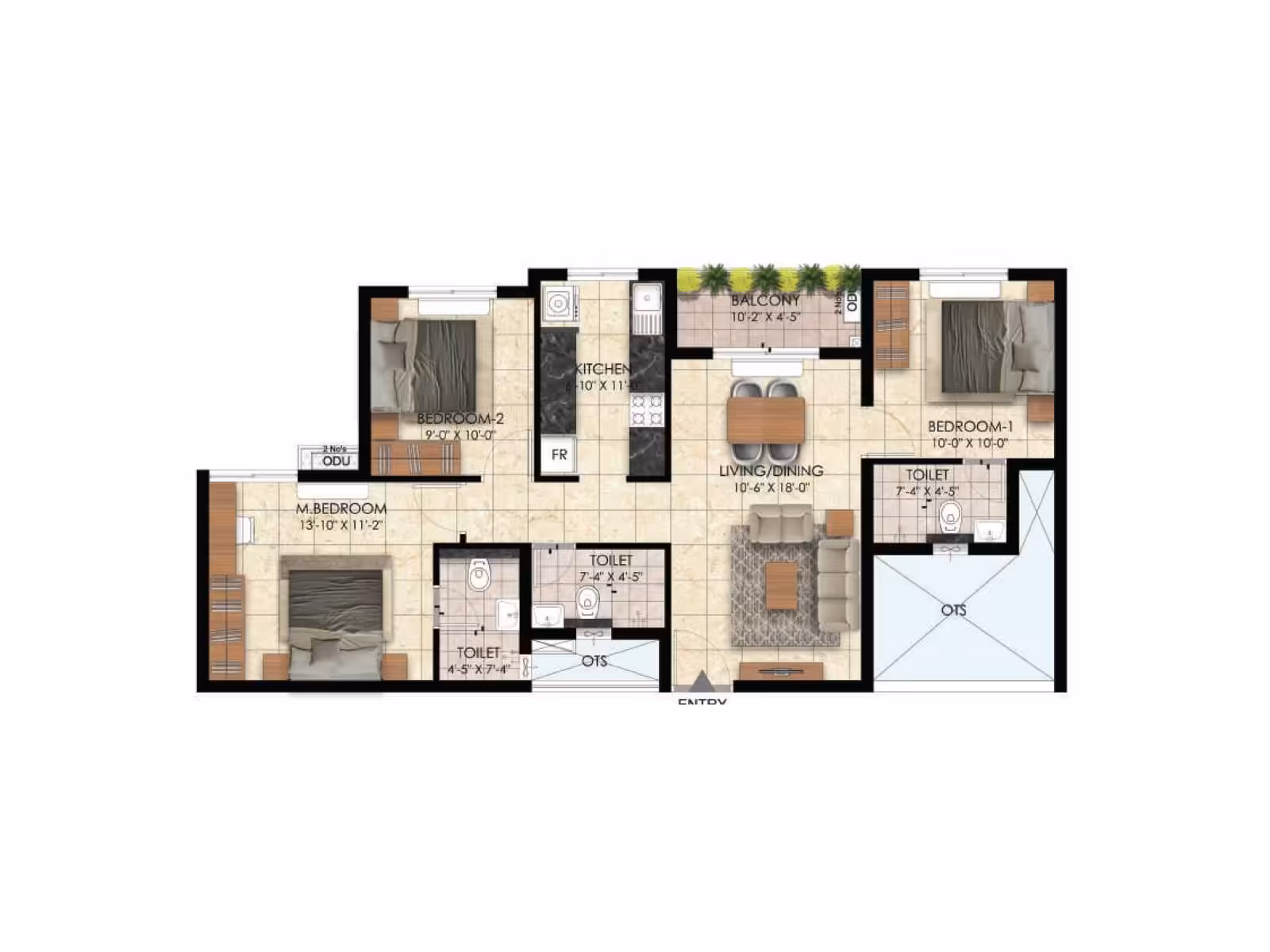 Newry Adora, Thirumullaivoyal – view 15