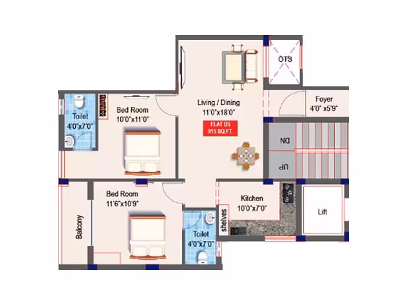 GP Homes Blazing Star, Porur – view 7