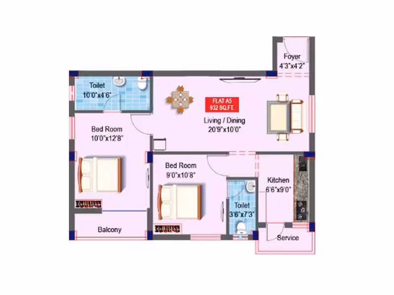 GP Homes Blazing Star, Porur – view 6