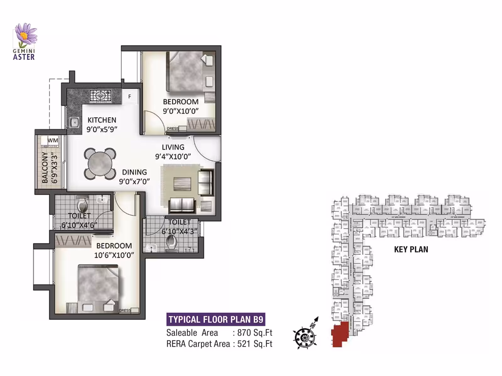 Gemini Aster, Polachery – view 15
