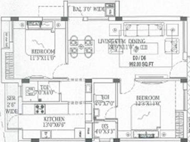 Lakshmi Apartments, T Nagar – view 7