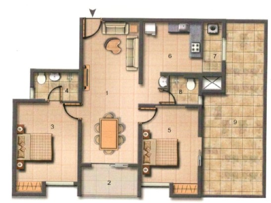 Jains Antareeksh, Perungudi – view 2
