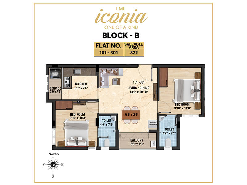 LML Iconia, Kattupakkam – view 2