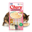 Inaba Churu Pack 4 x 56 gr Snack Húmedo y Cremoso para Gatos Sabor Atún y Salmón  - Miniatura 3