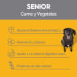 Pedigree Senior 7+ sabor a Carne y Vegetales 1,5 Kg - Cuidado Especial para Perros de Edad Avanzada - Miniatura 3