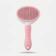 Cepillo de Botón Pets Kingdom con Cerdas de Acero Inoxidable Retráctiles y Mango Ergonómico Antideslizante para Desenredado y Eliminación de Pelo Muerto. - Miniatura 2