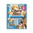 Inaba Churu 8 x 12 gr Snack para Perros sin Granos, Lamibles y Exprimibles, Puré Cremoso para Gatos con Vitamina e y Taurina, Receta de Pollo y Queso - Miniatura 1