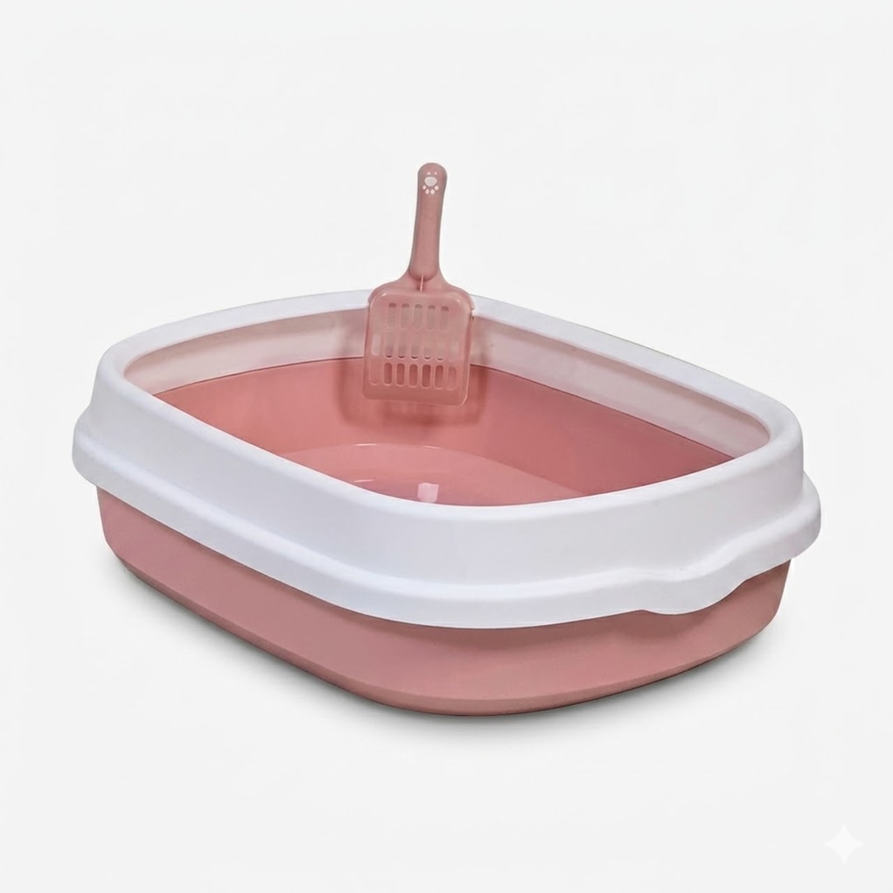 Kantal Kit Sanitario para Gatos - Bandeja de Arena con Pala Incluida