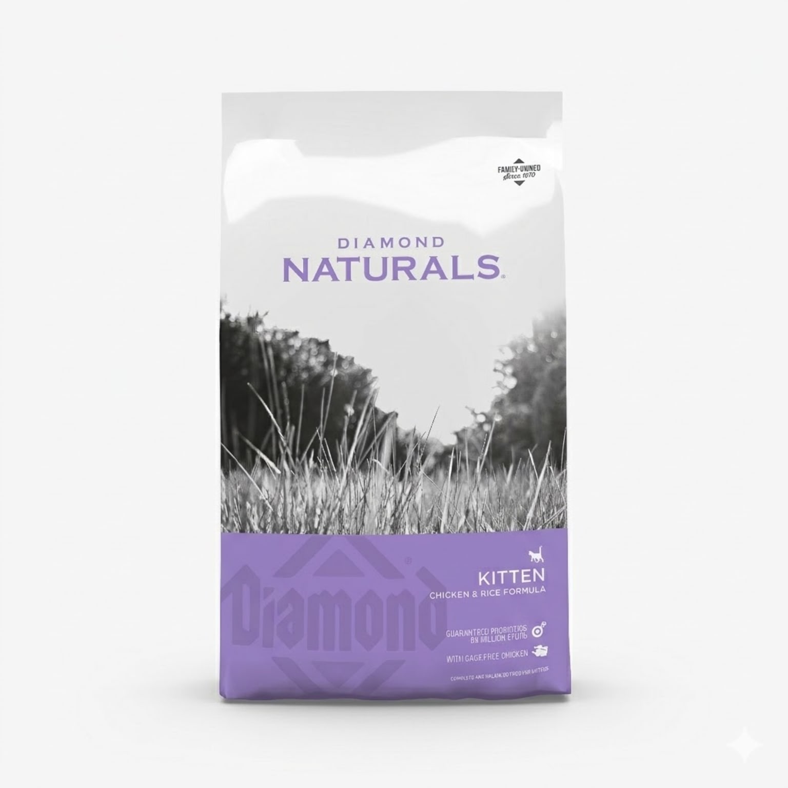 Diamond Naturals Alimento para Gatitos y Gatas en Lactancia Pollo y Arroz 3 kg - Imagen 1