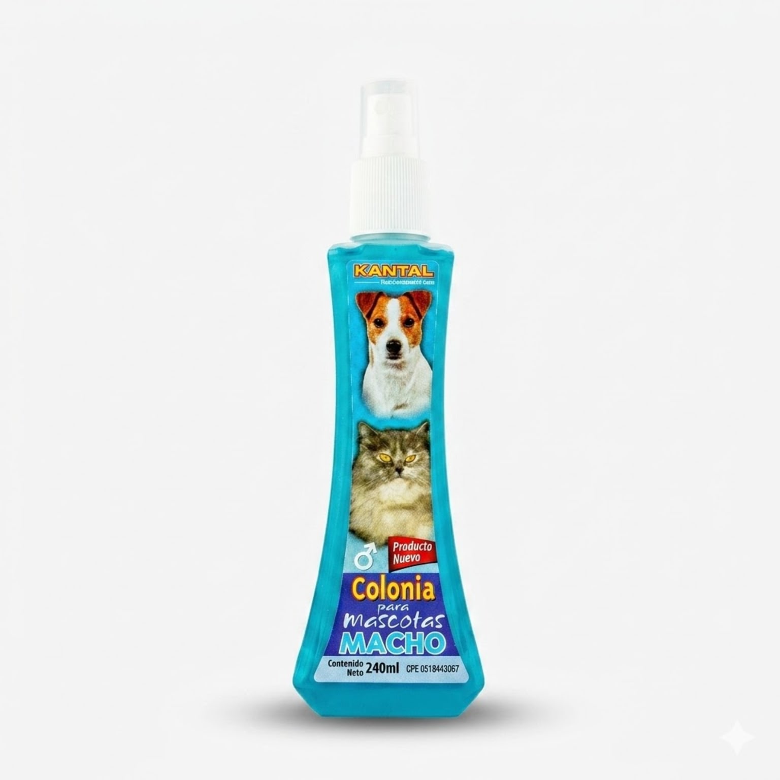 Kantal Colonia para Machos 240 ML - Aroma Fresco y Varonil para una Higiene Superior - Imagen 1