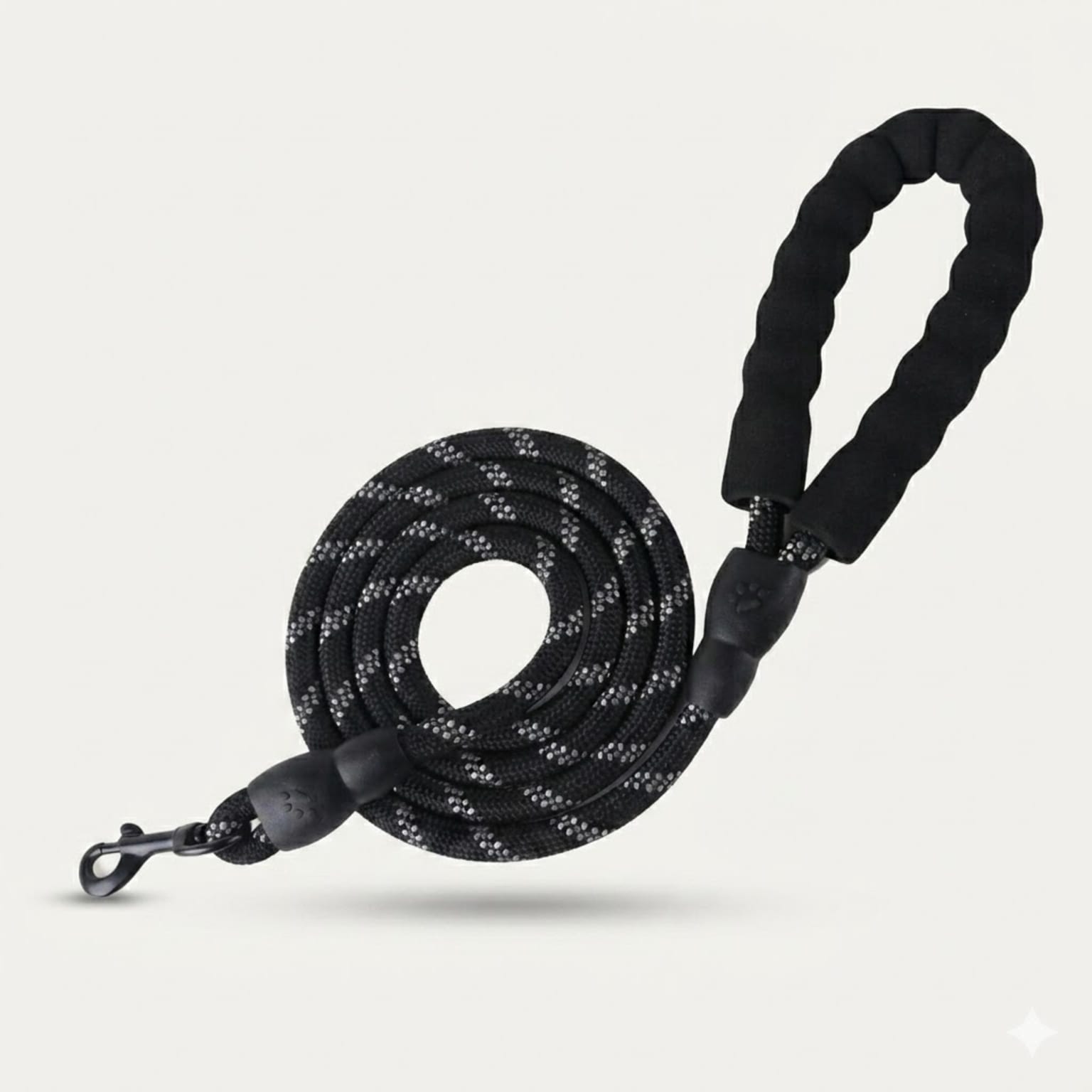 Correa Clásica para Perros Pets Kingdom de Nailon Reforzado con Costuras de Alta Densidad y Mosquetón Metálico Giratorio para Paseos Diarios Seguros. - Imagen 1