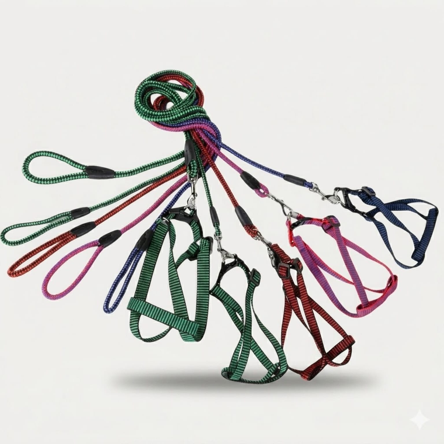 Pechera para Perros Pets Kingdom con Tejido Jacquard de Alta Resistencia Ajustable y Herrajes Reforzados para Paseos Seguros y Estilo Elegante. - Imagen 1
