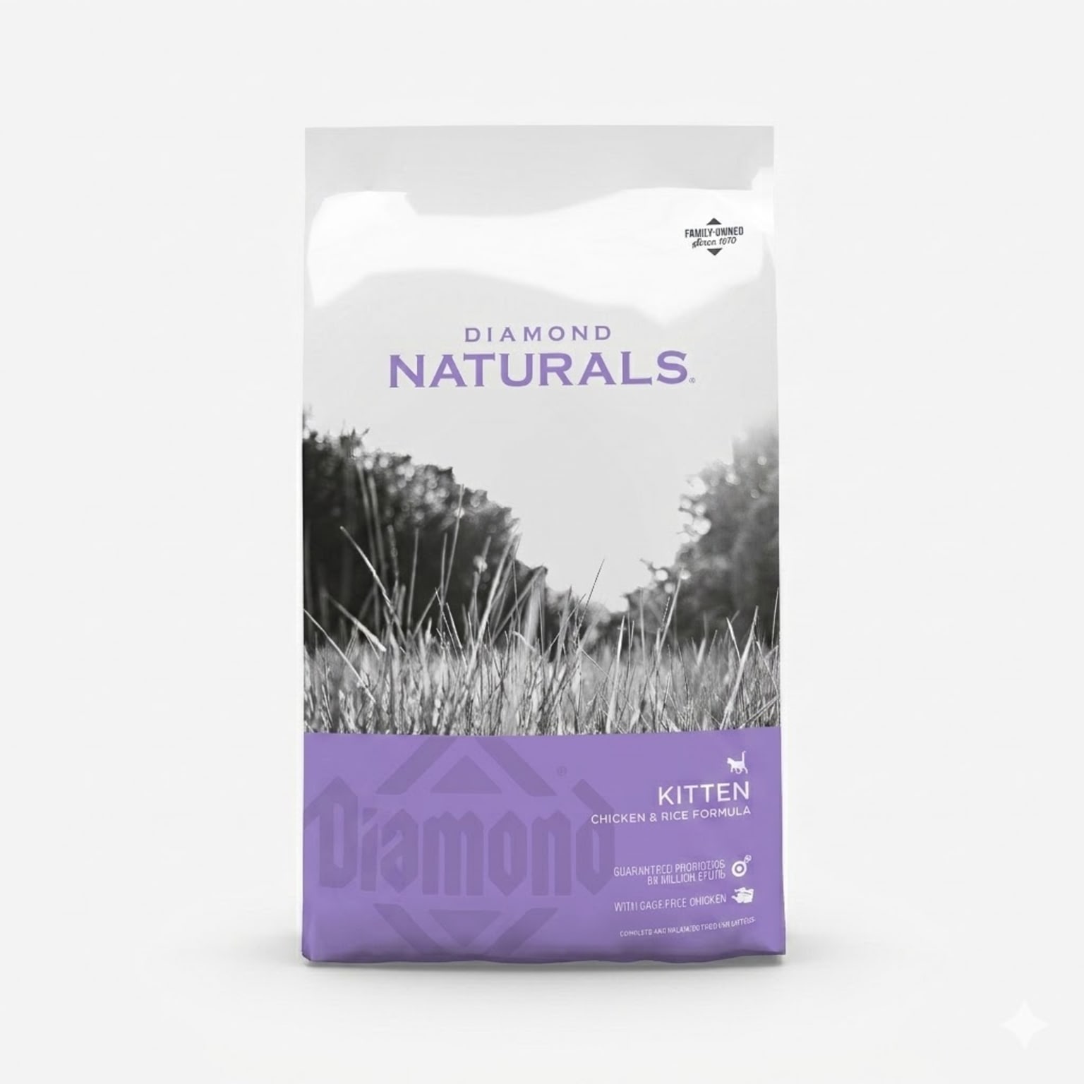 Diamond Naturals Alimento para Gatitos y Gatas en Lactancia Pollo y Arroz 1 kg - Imagen 1