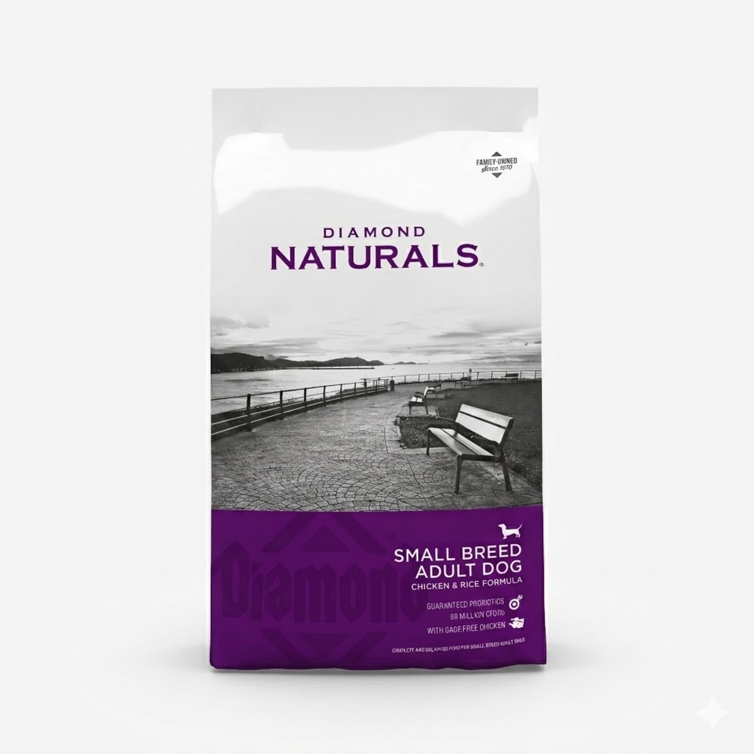 Diamond Naturals Alimento para Perros Adultos de Raza Pequeña - Sabor Pollo y Arroz 2 Kg - Imagen 1