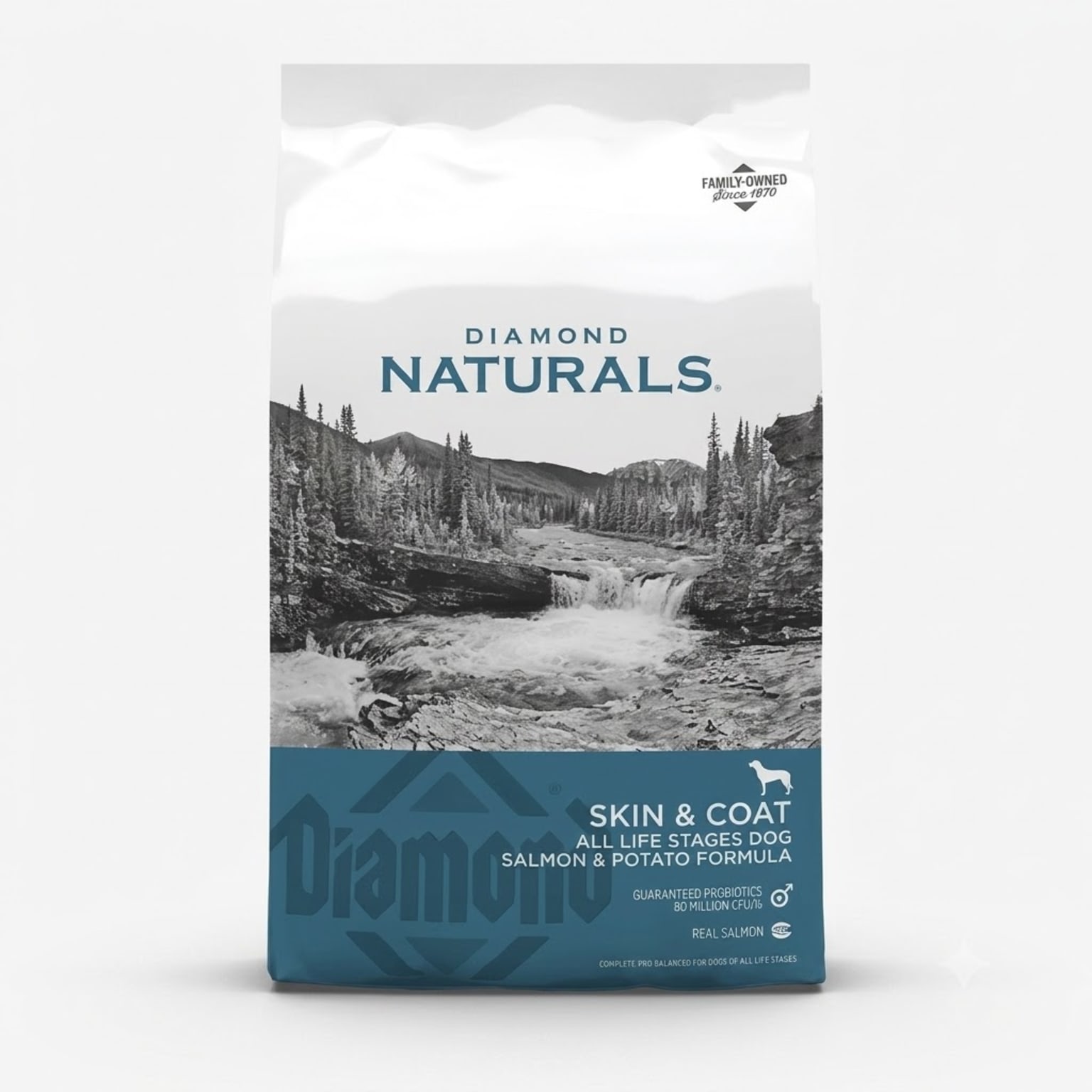 Diamond Naturals Alimento para Perros para un mejor Pelaje y Piel 7,5 kg - Imagen 1