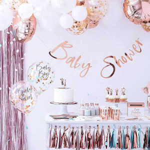 Rose Gold Baby Shower