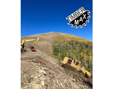 Using the TimberMAX traction-winch assist in land clearing operations 
