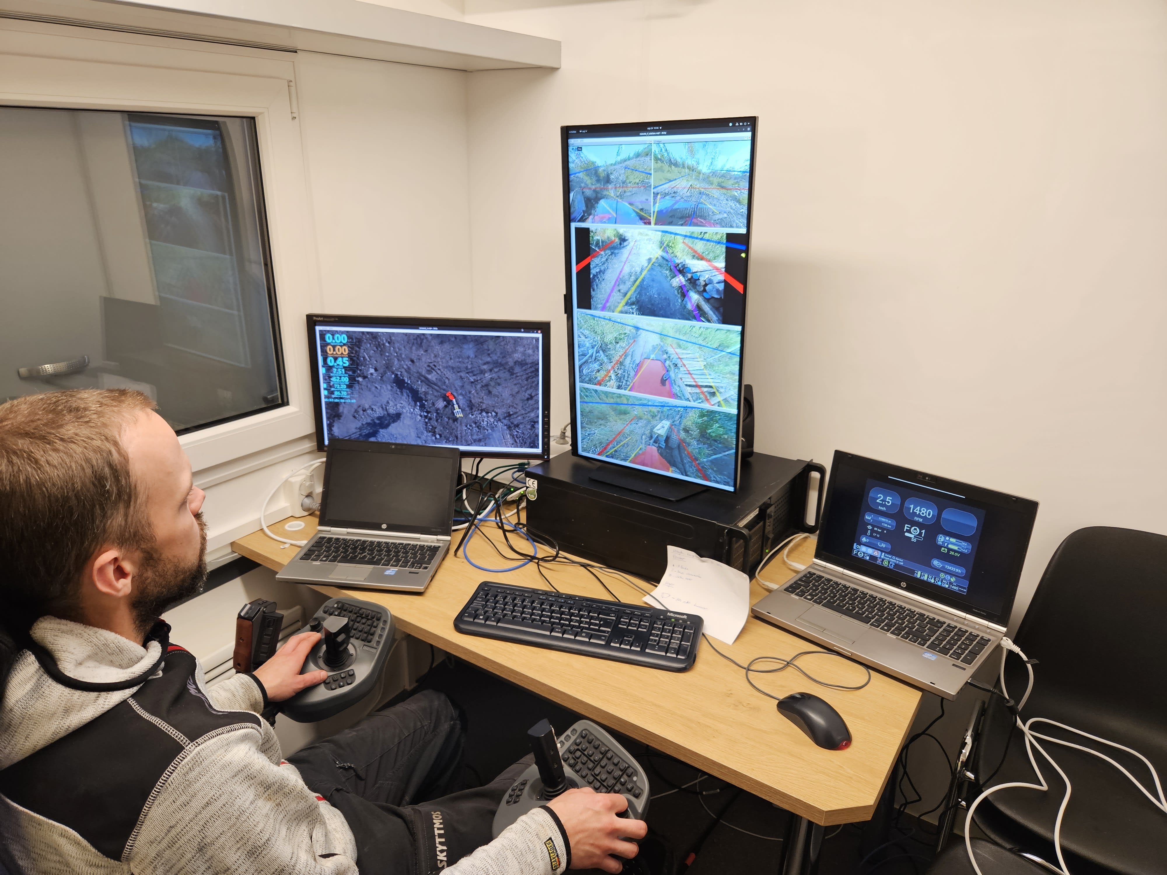 Can a scarifier be operated remotely? 