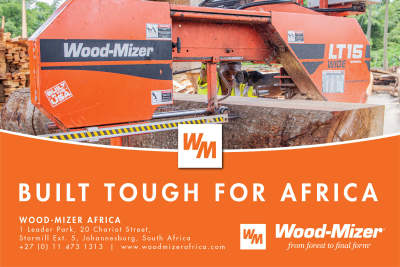 WOOD-MIZER BUILT TOUGH FOR AFRICA
