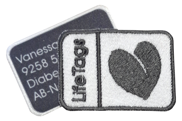 Patch ID Set - GREY/WHITE