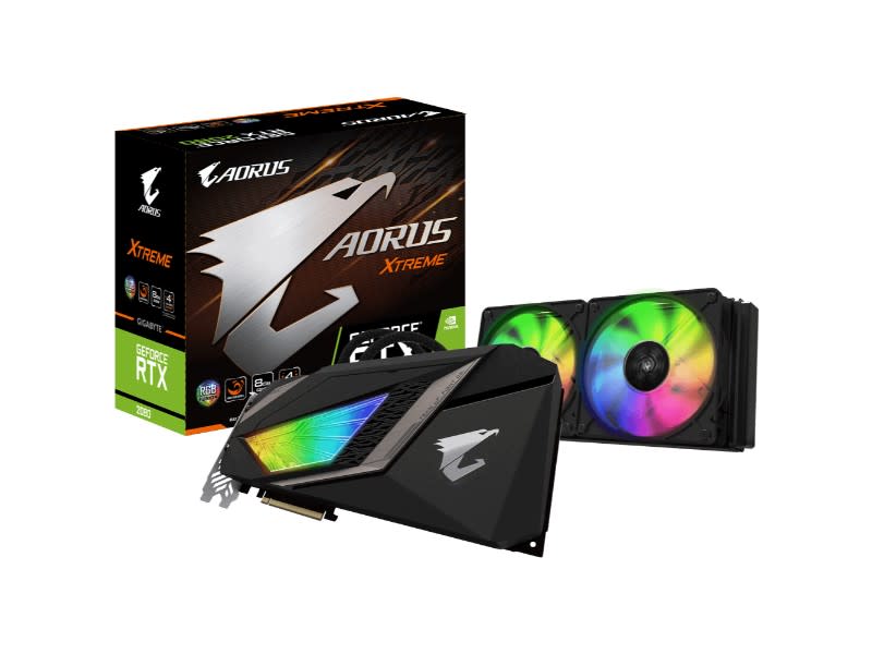 Gigabyte Geforce Rtx 2080 Aorus Xtreme Waterforce Wb 8gb Gddr6 Gigabyte AORUS GeForce RTX 2080 Xtreme Waterforce WB 8GB GDDR6 Graphics