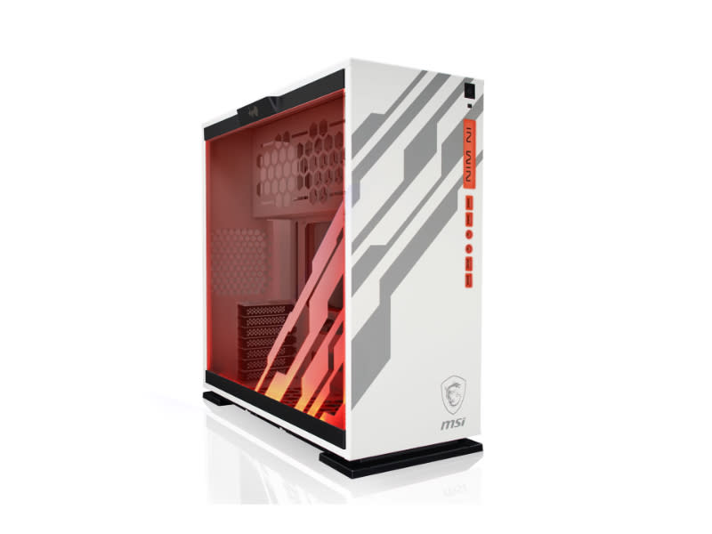 In Win 303 MSI Dragon Edition RGB Tempered Glass White Mid Tower