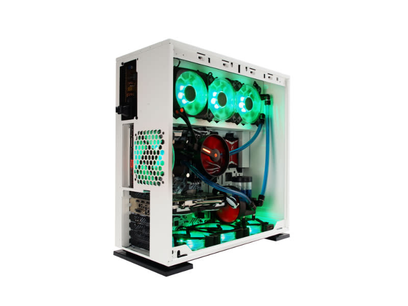 In Win 303 Msi Dragon Edition Rgb Tempered Glass White Mid Tower Desktop Pc Case Pc Cases Chassis Dreamware Technology