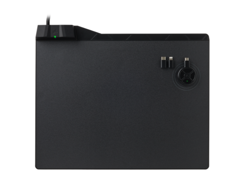 Corsair MM1000 Qi Wireless Charging Black Mouse Pad Mouse Pads