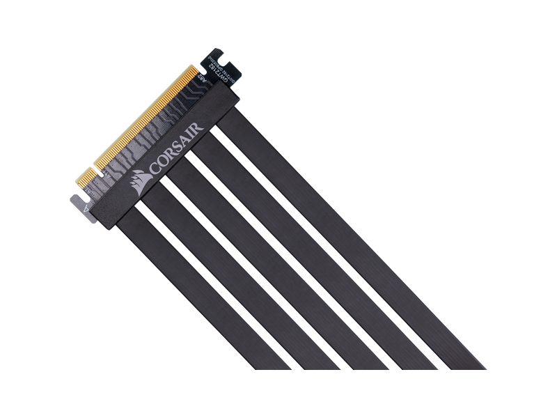 Corsair Premium PCIe 3.0 x16 300mm Black Extension Cable PCIE Riser