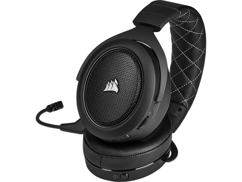 Corsair HS70 Pro Wireless Black Gaming Headset Headsets Dreamware