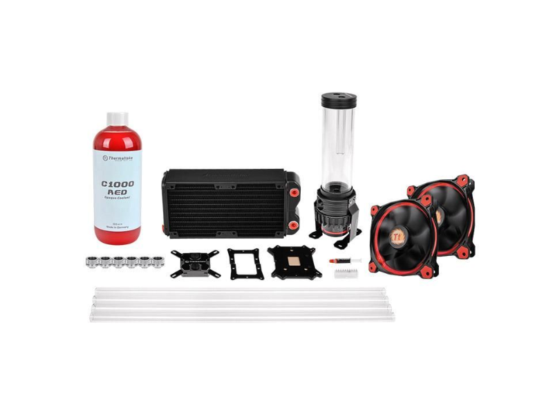 ThermalTake Pacific RL240 D5 Custom Open Loop Hard Tube Water Cooling