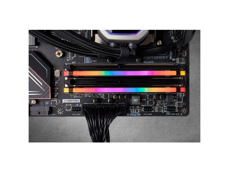 Corsair Vengeance RGB Pro 16GB (2 x 8GB) DDR4-4000MHz CL18 Black ...