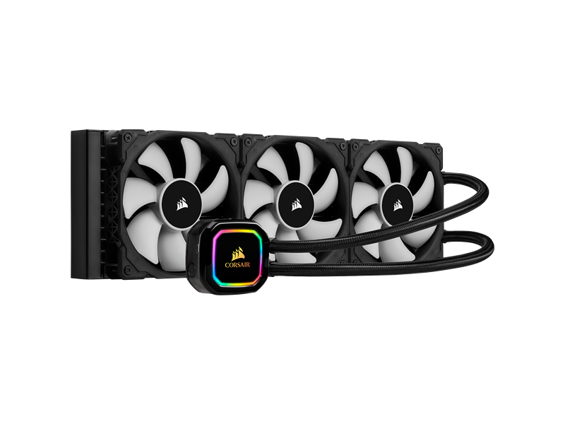 Corsair iCUE H150i RGB Pro XT 360mm Closed Loop AIO Liquid CPU Cooler ...