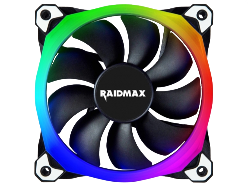 Raidmax 3 x 120mm ARGB 1200RPM Fan Pack PC Case Fans Dreamware