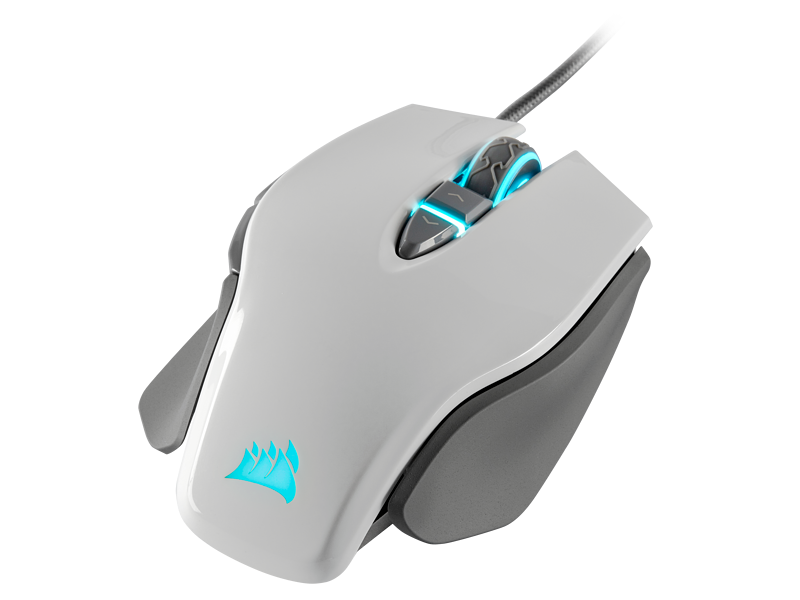 Corsair M65 RGB Elite Optical Tunable FPS White Wired Gaming Mouse