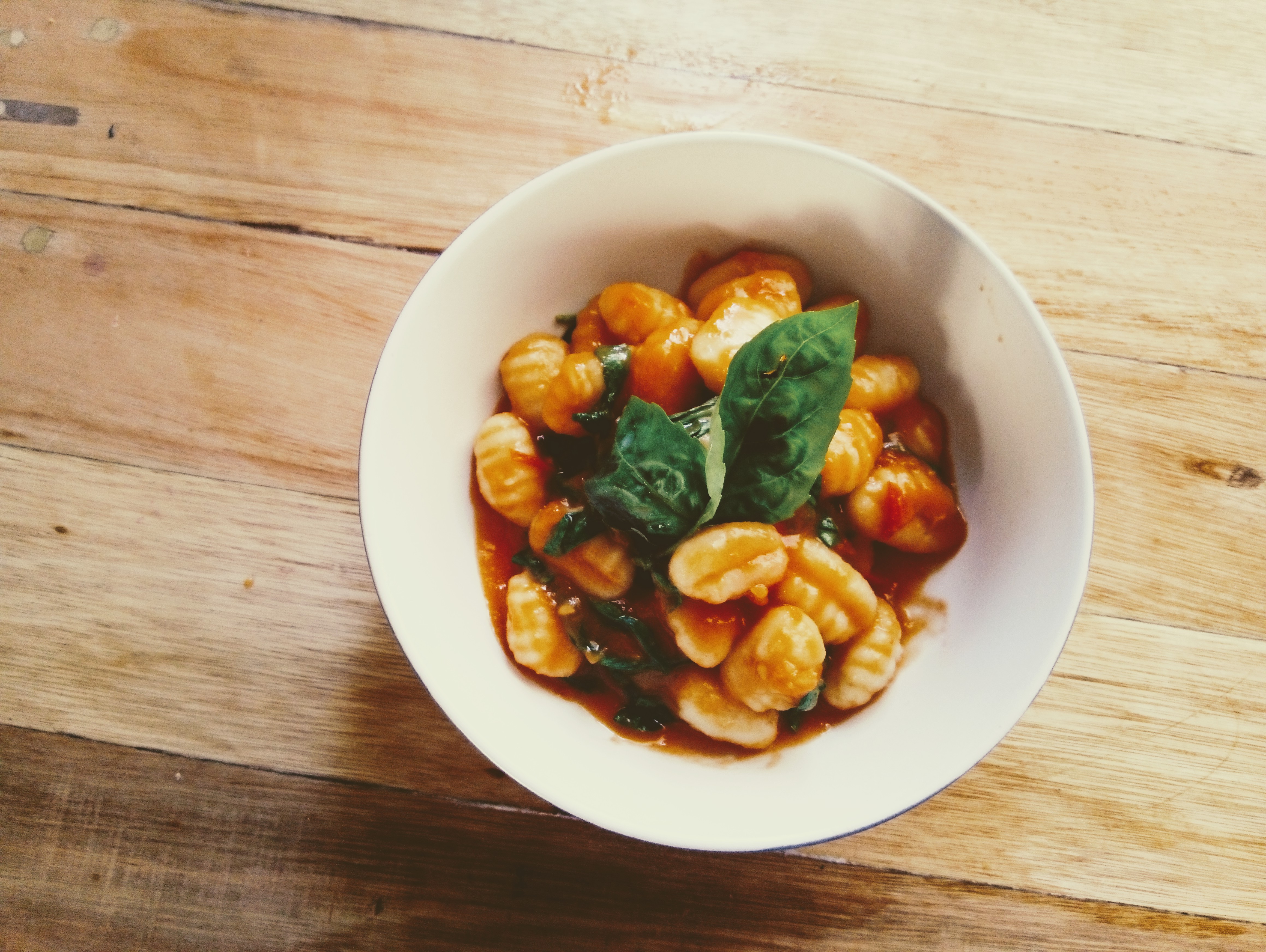 Tomato and Basil Gnocchi Tomato and Basil Gnocchi