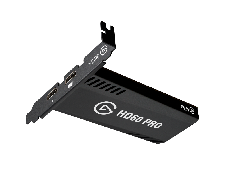 Corsair Elgato HD60 Pro PCIe X1 Black Capture Card Content Creat