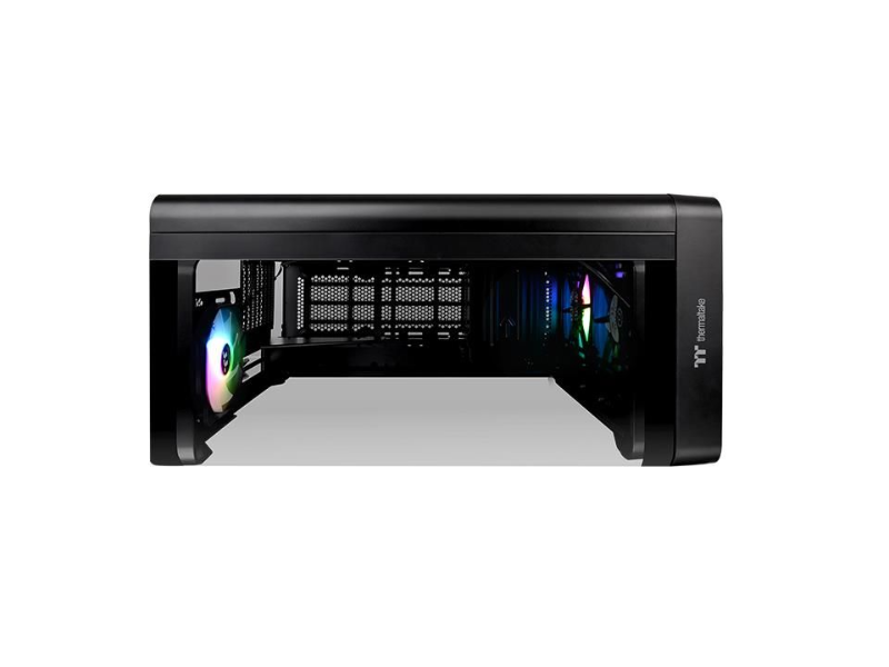 Thermaltake View 37 Curved Window ARGB Black Mid Tower Desktop PC Case