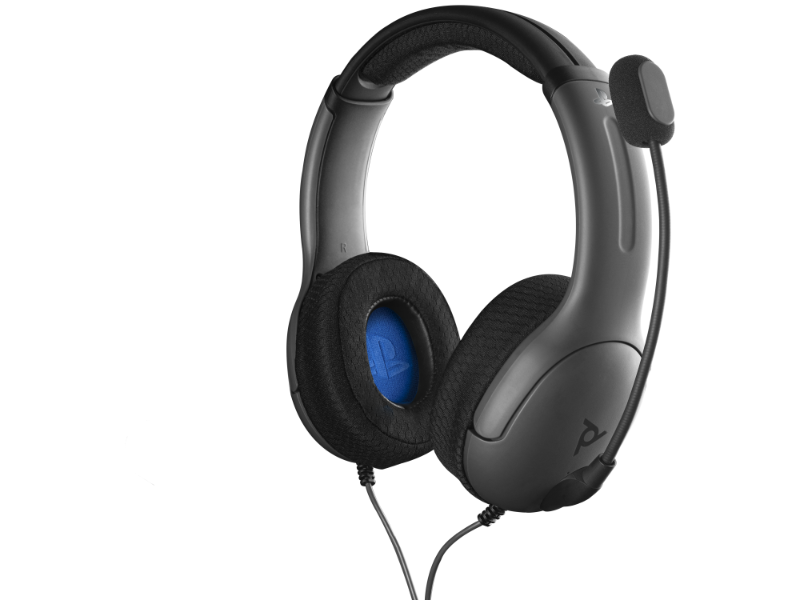 PDP Gaming LVL40 PlayStation 4 Black & Blue Wired Stereo Headset