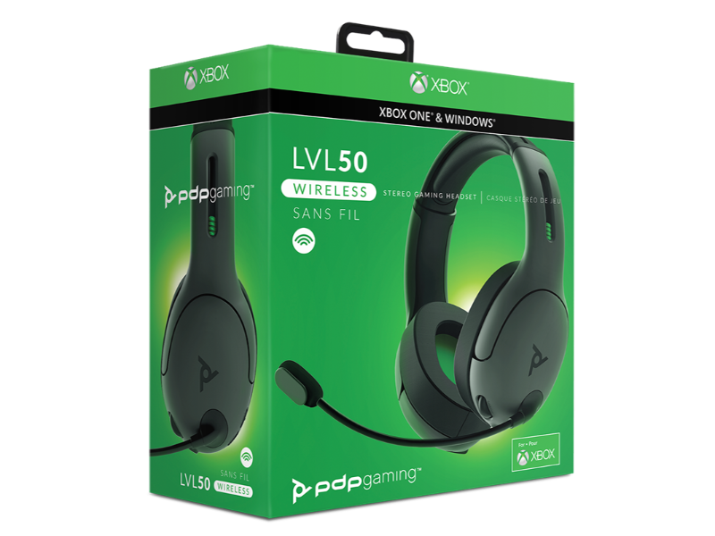 pdp lvl50 wireless stereo headset for xbox one setup