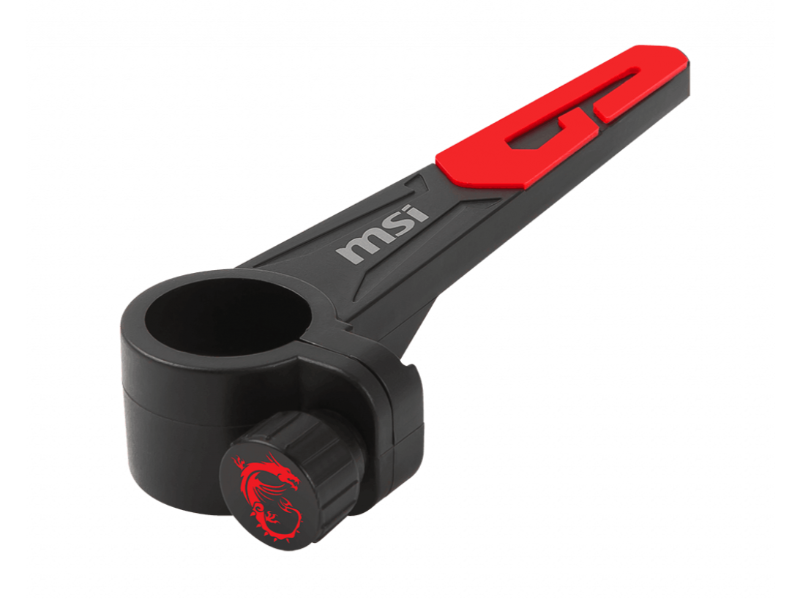 MSI Black & Red Gas Spring Graphics Card Bolster | Accessories