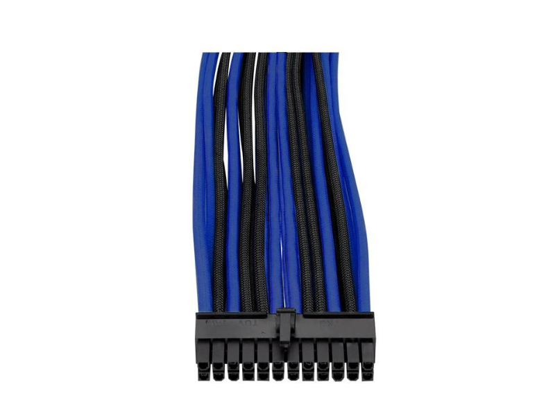 Thermaltake TtMod Blue & Black Custom Sleeved Premium PSU Cables