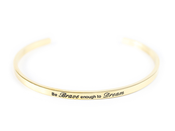 be brave bracelet