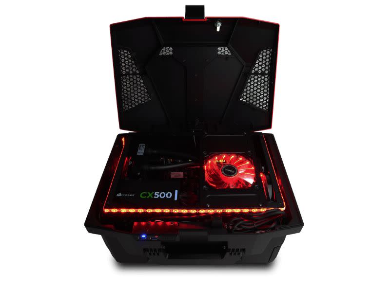 CFI A2012BB MiniITX Black & Red Desktop PC Case PC Cases/Chassis