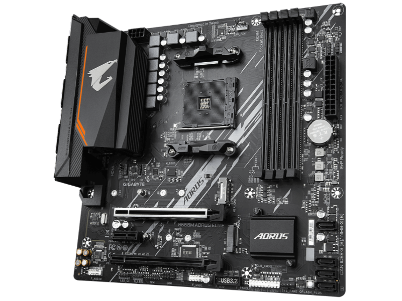 Gigabyte B550m Aorus Elite Amd Am4 Socket Micro