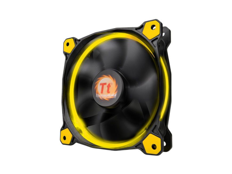 Thermaltake Riing 14 LED Single Fan Yellow PC Case Fans Dreamware