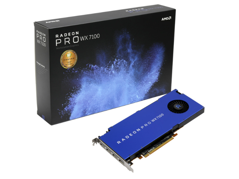AMD Radeon Pro WX 7100 8GB GDDR5 256-bit PCI-E 3.0 Graphics Card ...