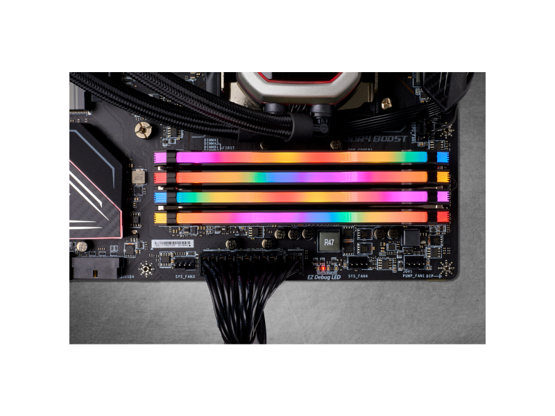 Corsair Vengeance RGB Pro 128GB (4 x 32GB) DDR4-3000MHz CL16 Black ...